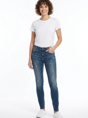 Eunina Jeans – Lauren Mid-Rise Skinny Woman’s Size 7